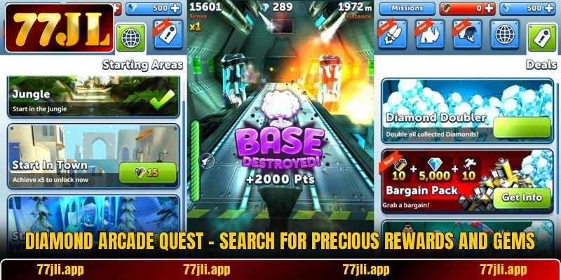 Diamond Arcade Quest – Search For Precious Rewards And Gems