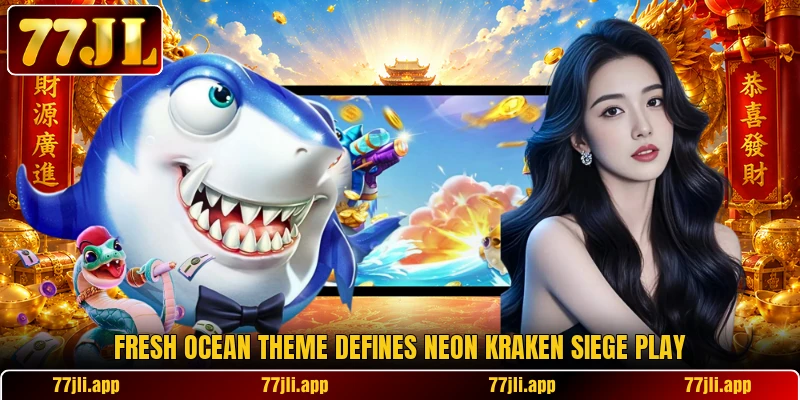 Fresh ocean theme defines Neon Kraken Siege play