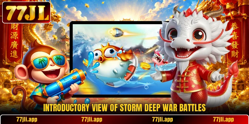 Introductory view of Storm Deep War battles