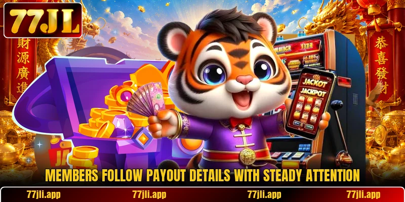 Members follow payout details with steady attention Members follow payout details with steady attention