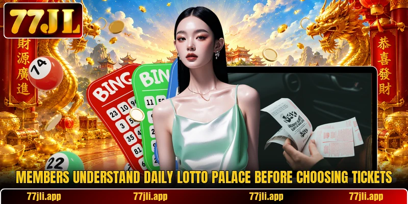 Members understand Daily Lotto Palace before choosing tickets