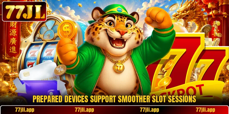 Prepared devices support smoother slot sessions Prepared devices support smoother slot sessions
