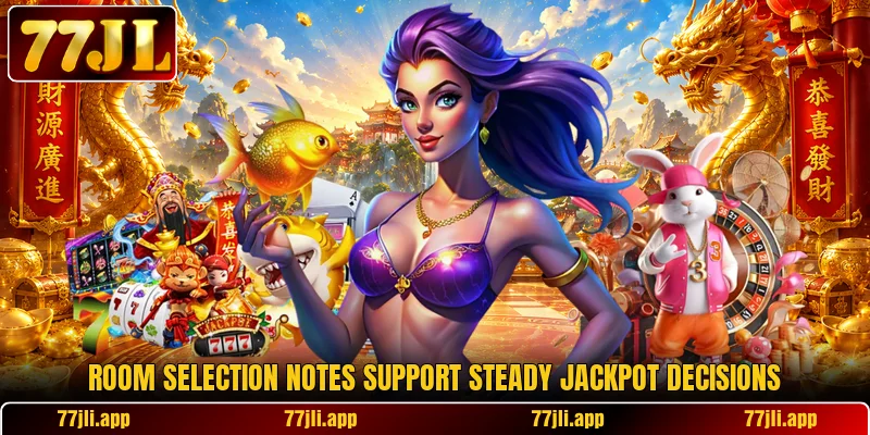 Room selection notes support steady jackpot decisions
